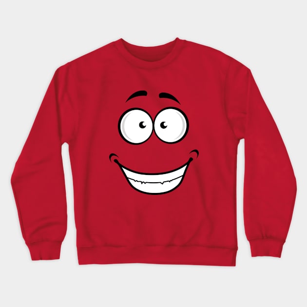 smile Crewneck Sweatshirt by Rizstor